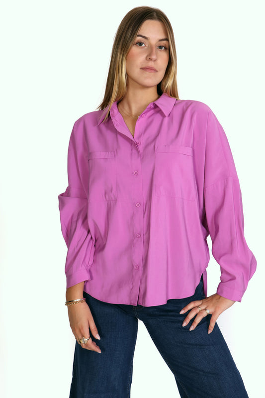 Camisa magenta ANISSA