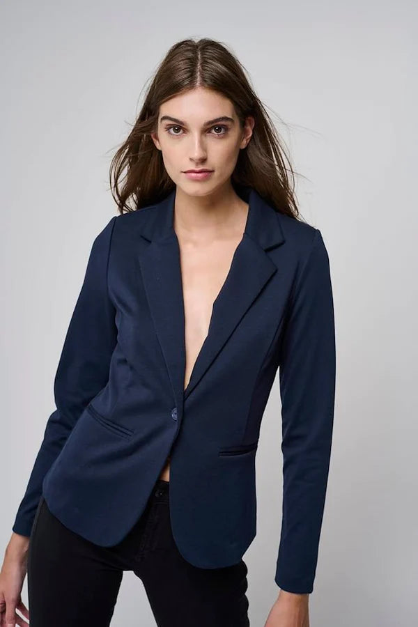 Blazer azul marino SANDRA